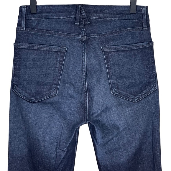 Good American Good Waist Crop Jeans Womens 27 High Rise Stretch Denim Casual - Picture 7 of 10